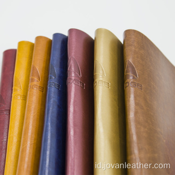Hot stamping kulit pu kustom untuk notebook